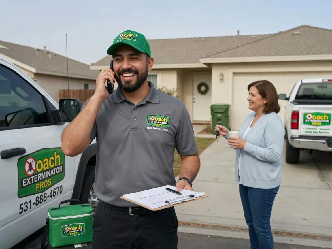 Pest Control Roach Exterminator Vinton, LA FAQs